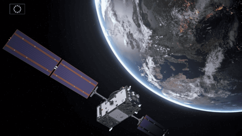 UE, Satelita, Ziemia