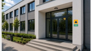 Wizualizacja oznakowania punktów schronienia