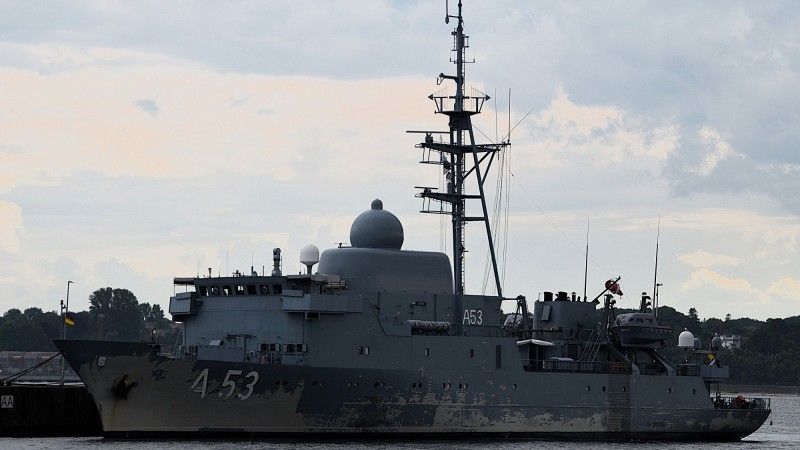 Oker (A 53) jedna z trzech jednostek typu 423