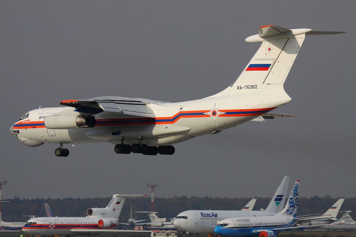Wleciał do Polski i wylądował w Moskwie. Ił-76 w przestrzeni powietrznej