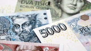 korony czeskie banknoty