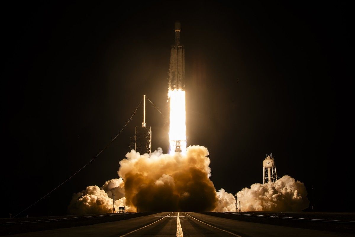 Falcon Heavy wyniósł na orbitę tajny ładunek