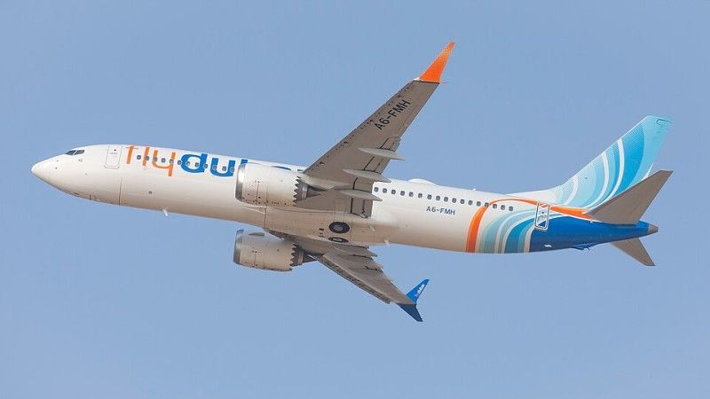 TLV-FlyDubai Boeing 737 MAX8 A6-FMH