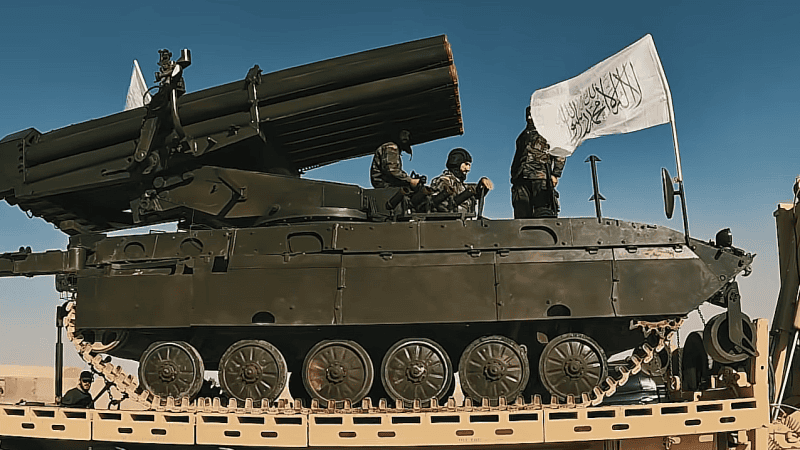 BM-27 Uragan na podwoziu BMP-2D