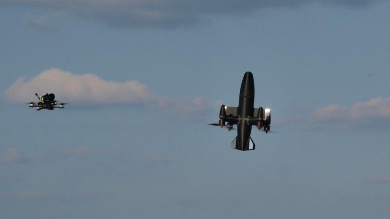 drony pokazywane podczas Dual-Use Drone Showcase