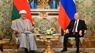 State visit of Sultan Haitham bin Tariq Al Said of Oman to Russia, April 2025.