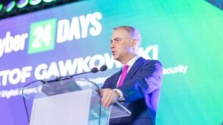 Krzysztof Gawkowski, wicepremier i minister cyfryzacji podczas inauguracji Cyber24 DAYS.