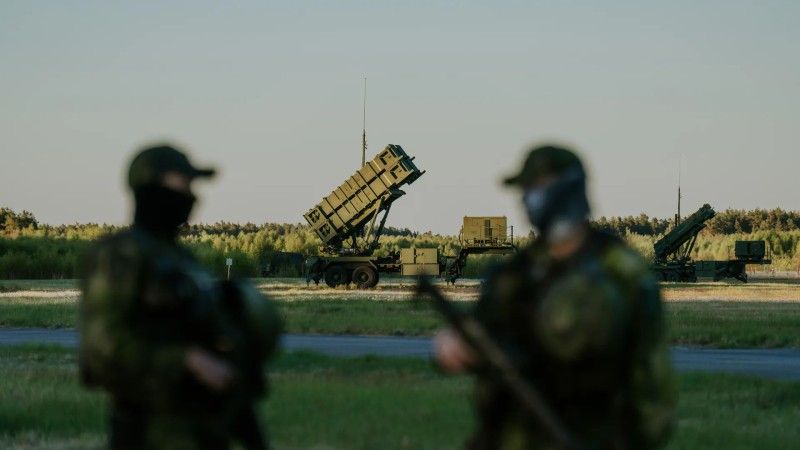 Szwedzka wyrzutnia systemu Patriot