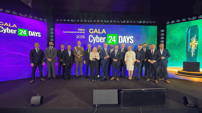 Filary Cyberbezpieczeństwa 2026: laureaci podczas Gali Cyber24 DAYS.