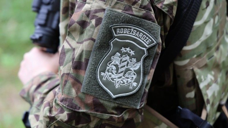 Naszywka łotewskiej Straży Granicznej