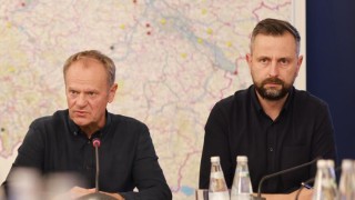 Odprawa Donalda Tuska z Tomaszem Siemoniakiem oraz Władysławem Kosiniakiem-Kamyszem