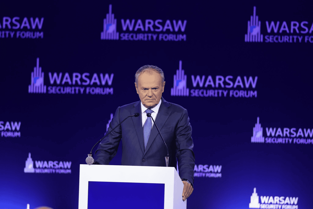 Tusk na Warsaw Security Forum: Droga do pokoju nie wiedzie przez słabość