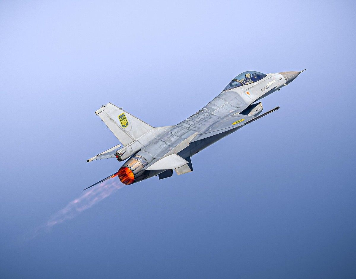 Ukraiński F-16 przeleciał nad Polską