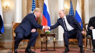 United States President Donald J. Trump and President Vladimir Putin of the Russian Federation