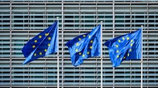 European union flags