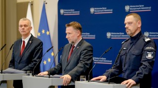 Konferencja prasowa MSWiA