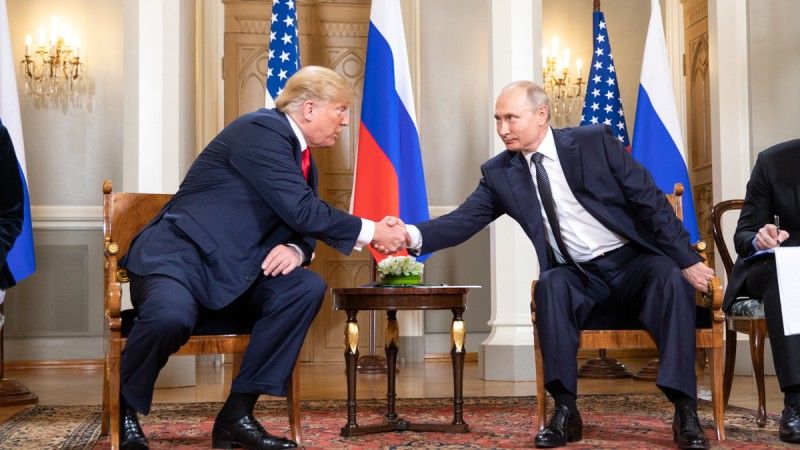 United States President Donald J. Trump and President Vladimir Putin of the Russian Federation