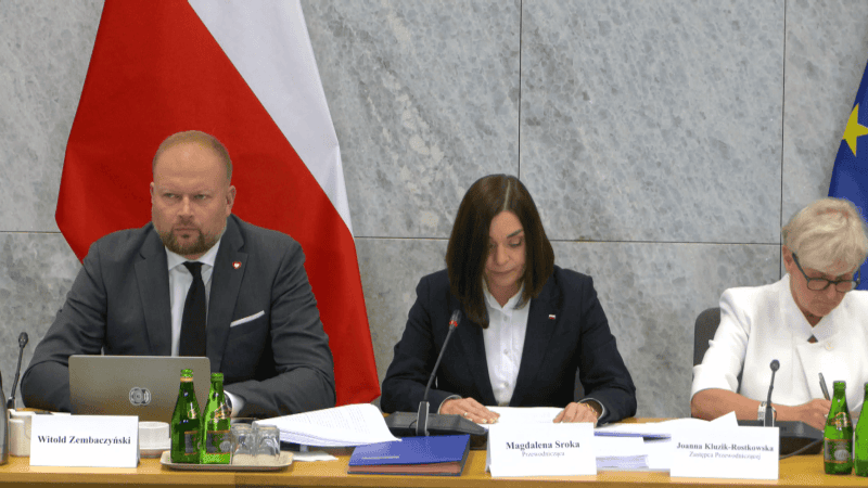Sejmowa komisja śledcza ds. Pegasusa/Sejm TV