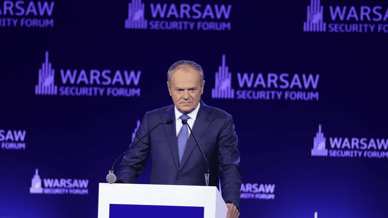 Tusk Warsaw Security Forum 2026