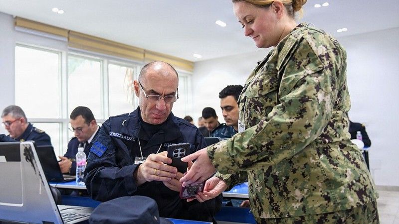 Service members from eight partner nations collaborate during Phoenix Express 2026.