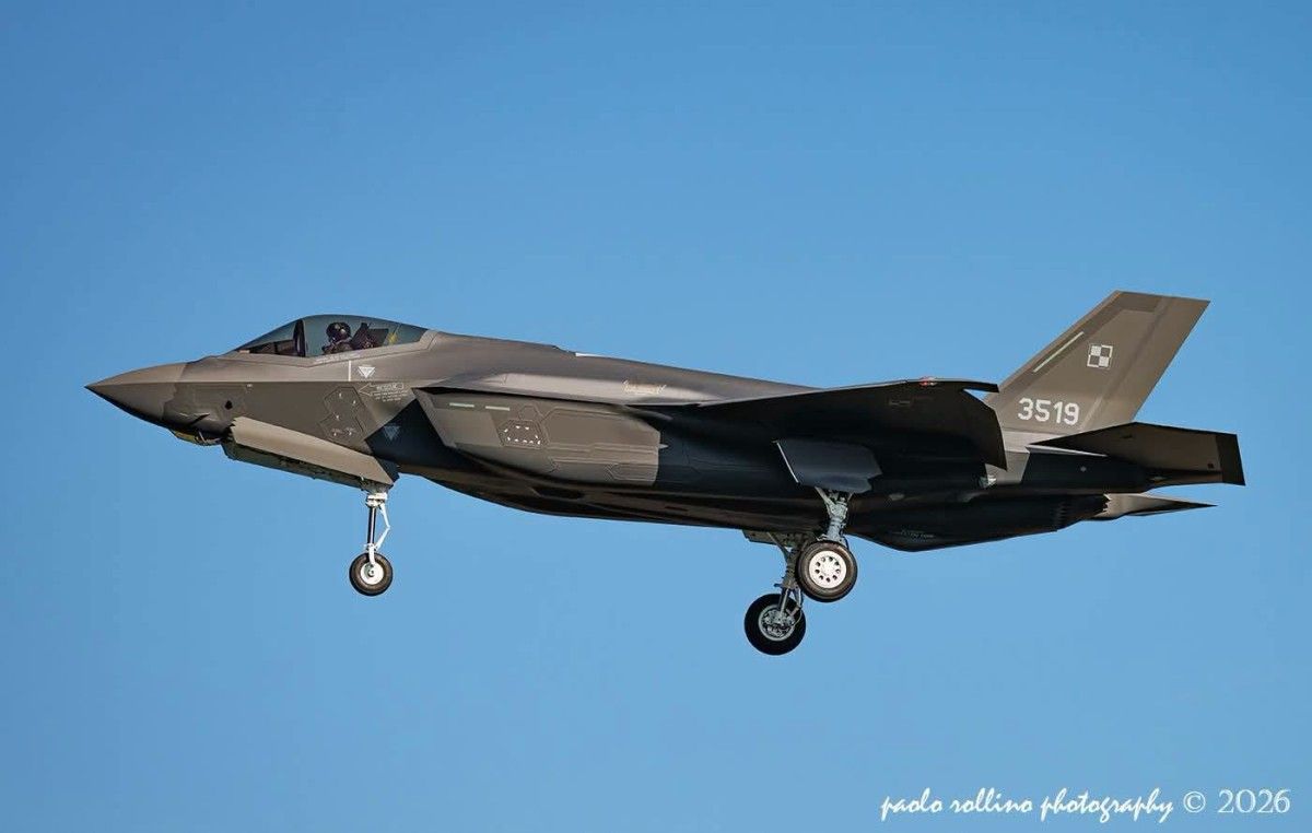 Dziewiętnasty polski F-35 już lata. Kolejny Husarz oblatany we Włoszech