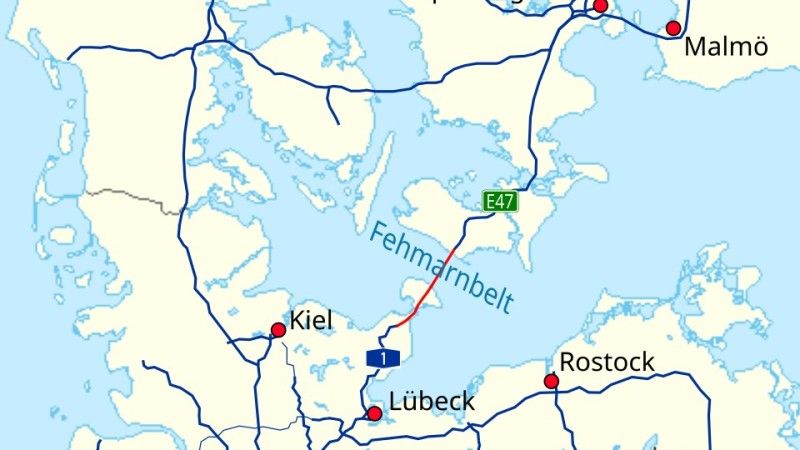 Tunel Fehmarnbeltbrücke