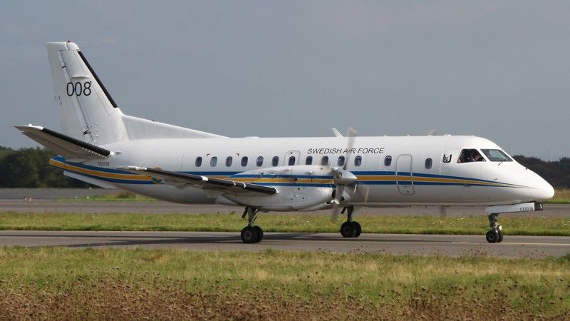 Szwedzki Saab Tp 100C - zdjęcie poglądowe