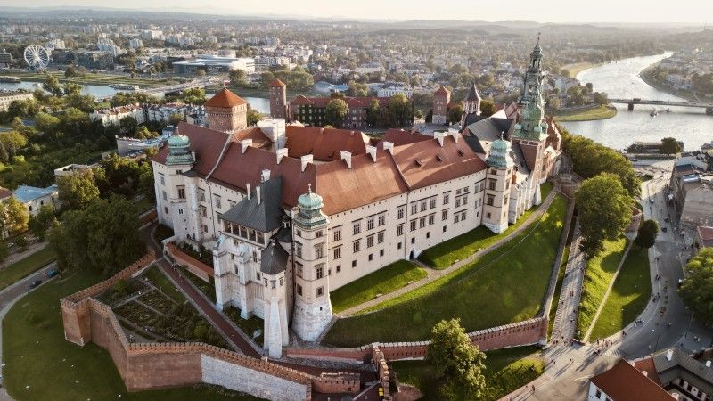 Wawel, Polska, Kraków, kosmos, technologia, badania, nauka