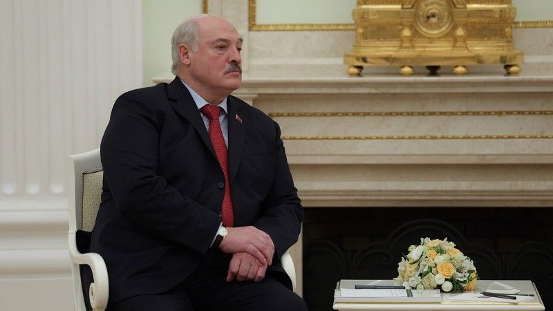 Prezydent Białorusi, Aleksander Łukaszenka - zdjęcie poglądowe