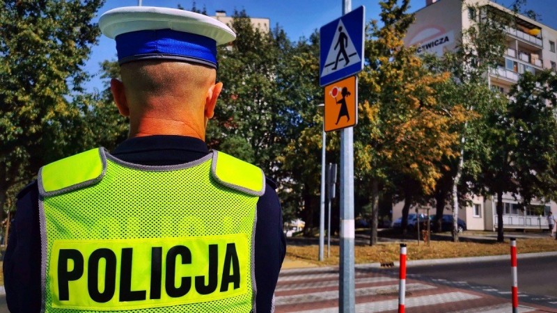 policja policjant ruch drogowy szkoła