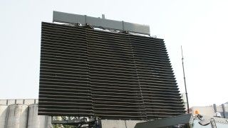 Antena stacji radiolokacyjnej Warta.