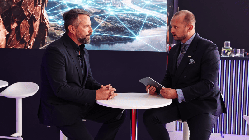 Krzysztof Wójcikowski, członek zarządu Elektrotim i dr Jacek Raubo z Defence24.