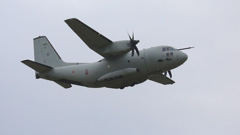 Alenia C-27J Spartan w powietrzu - zdjęcie poglądowe