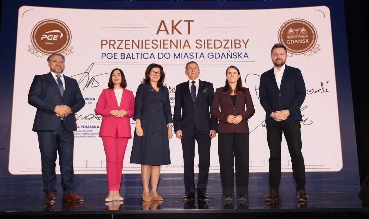PGE Baltica stawia na Pomorze. Centrala morskich farm wiatrowych przeniesiona do Gdańska