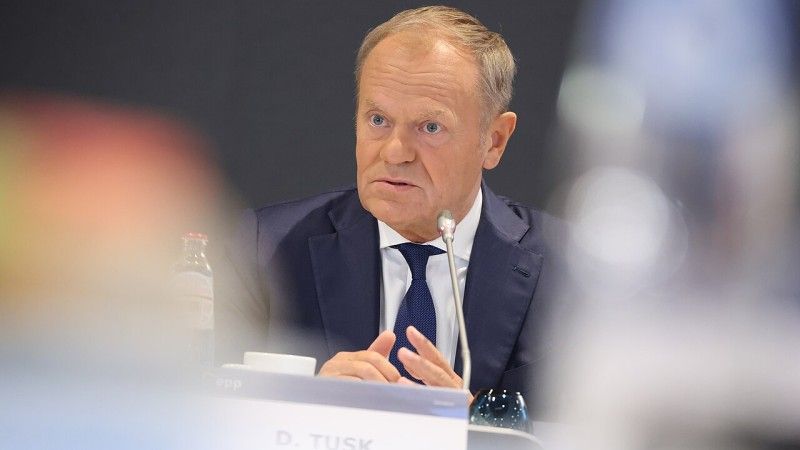 Premier Donald Tusk w trakcie szczytu - zdjęcie poglądowe