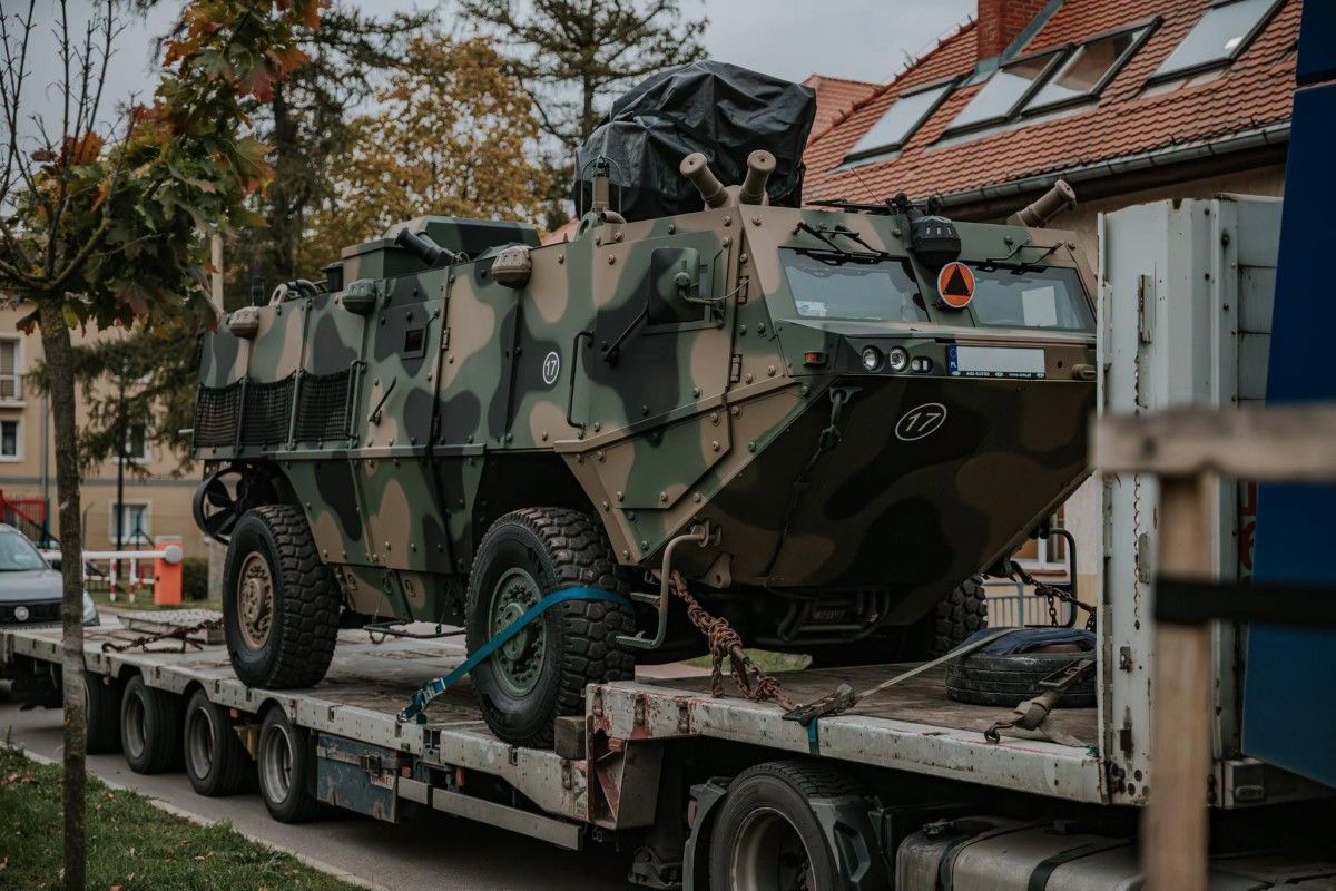 Rozpoznawcze Kleszcze wzmacniają Giżycką 15. Brygadę Zmechanizowaną