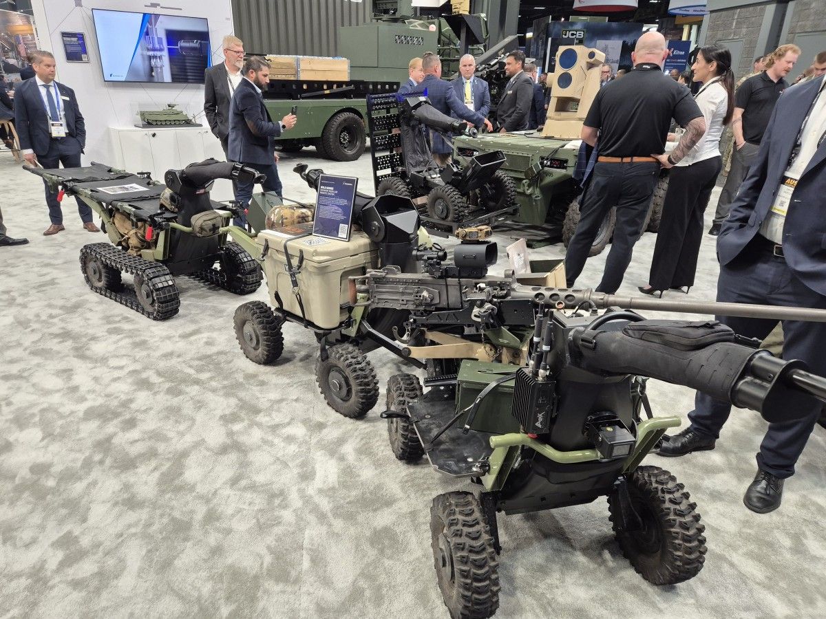 German-Israeli ground drones “strike back” in Washington