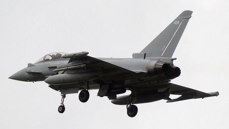 Brytyjski Eurofighter Typhoon FGR4