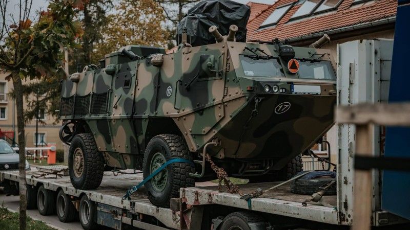 Lekki pływający pojazd rozpoznawczy Kleszcz.