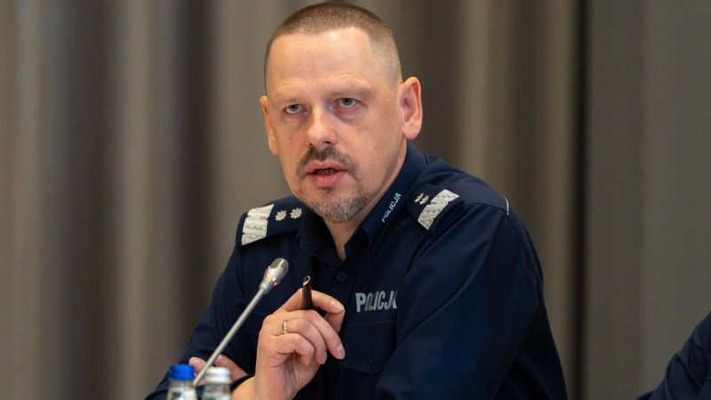 Gen. insp. Marek Boroń, komendant główny Policji