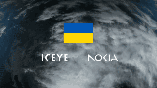 Nokia, ICEYE, Ukraina, satelity, kosmos, technologia, wojna