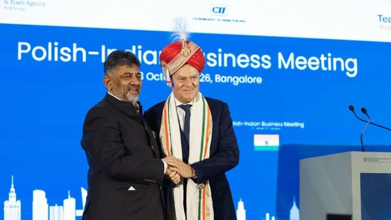 Donald Tusk w Indiach, listopad 2026