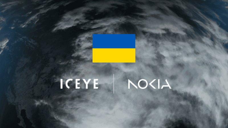 Nokia, ICEYE, Ukraina, satelity, kosmos, technologia, wojna