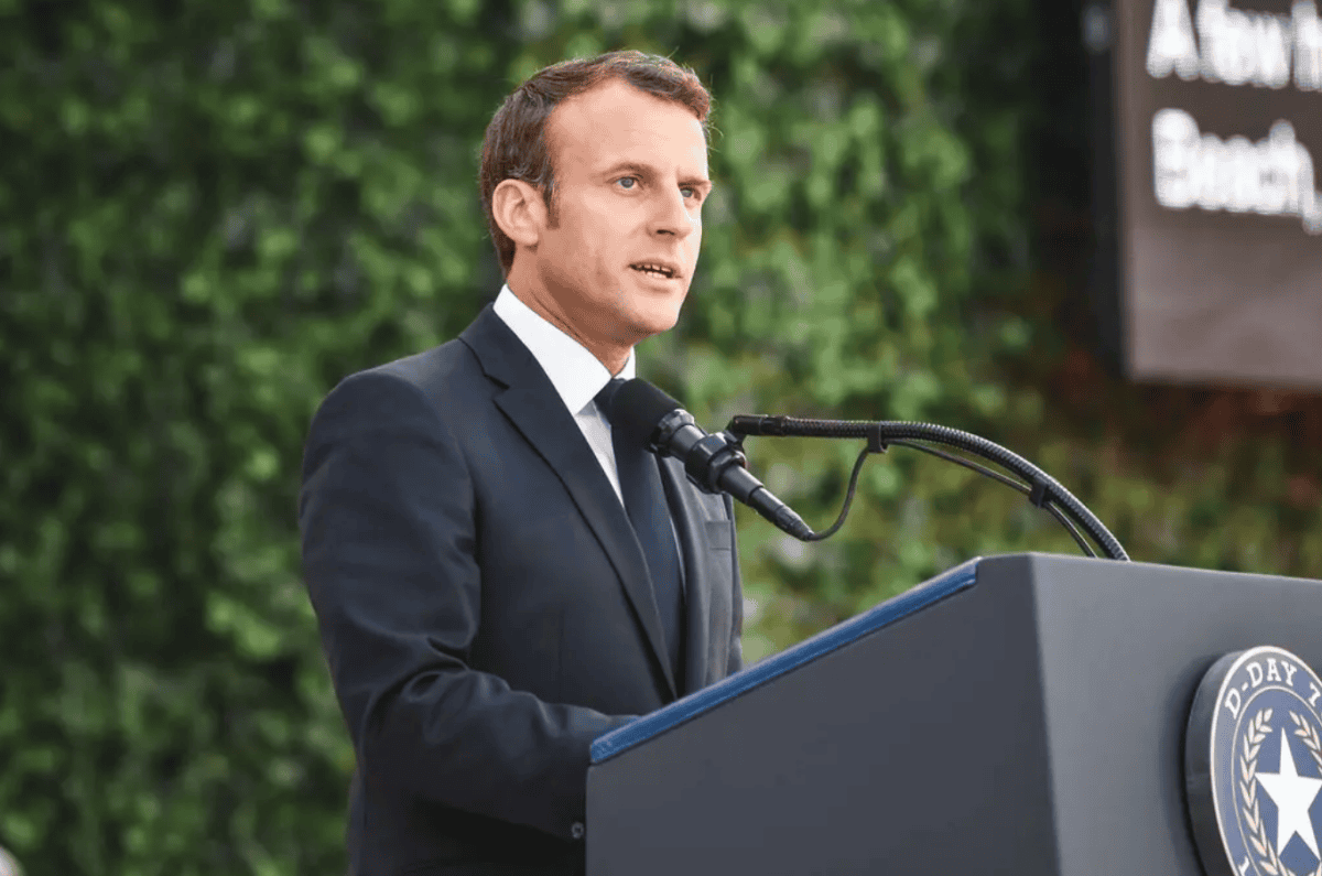 Leak of data from Macron's party?