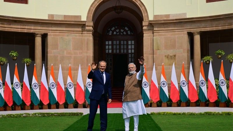 Narendra Modi Donald Tusk