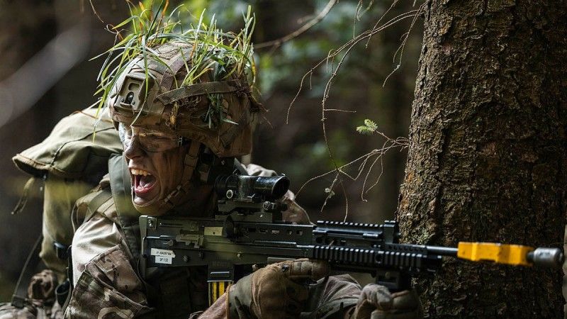 SA80 British Army