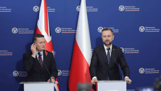 Kosiniak-Kamysz i Wes Streeting