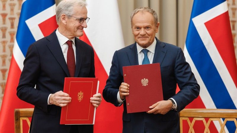 Tusk i premier Norwegii