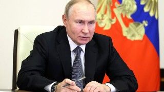 Wściekły Władimir Putin - zdjęcie poglądowe