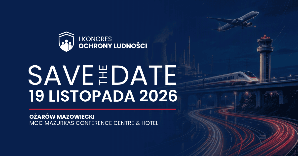 Samorządy, służby, bezpieczeństwo. I Kongres Ochrony Ludności już 19 listopada